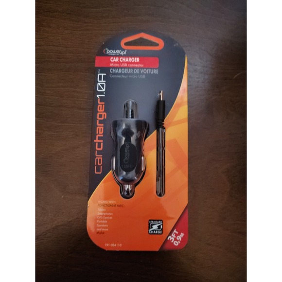 Power Up Car Charger 1.0A Type C Car charger - Picture 2 of 3